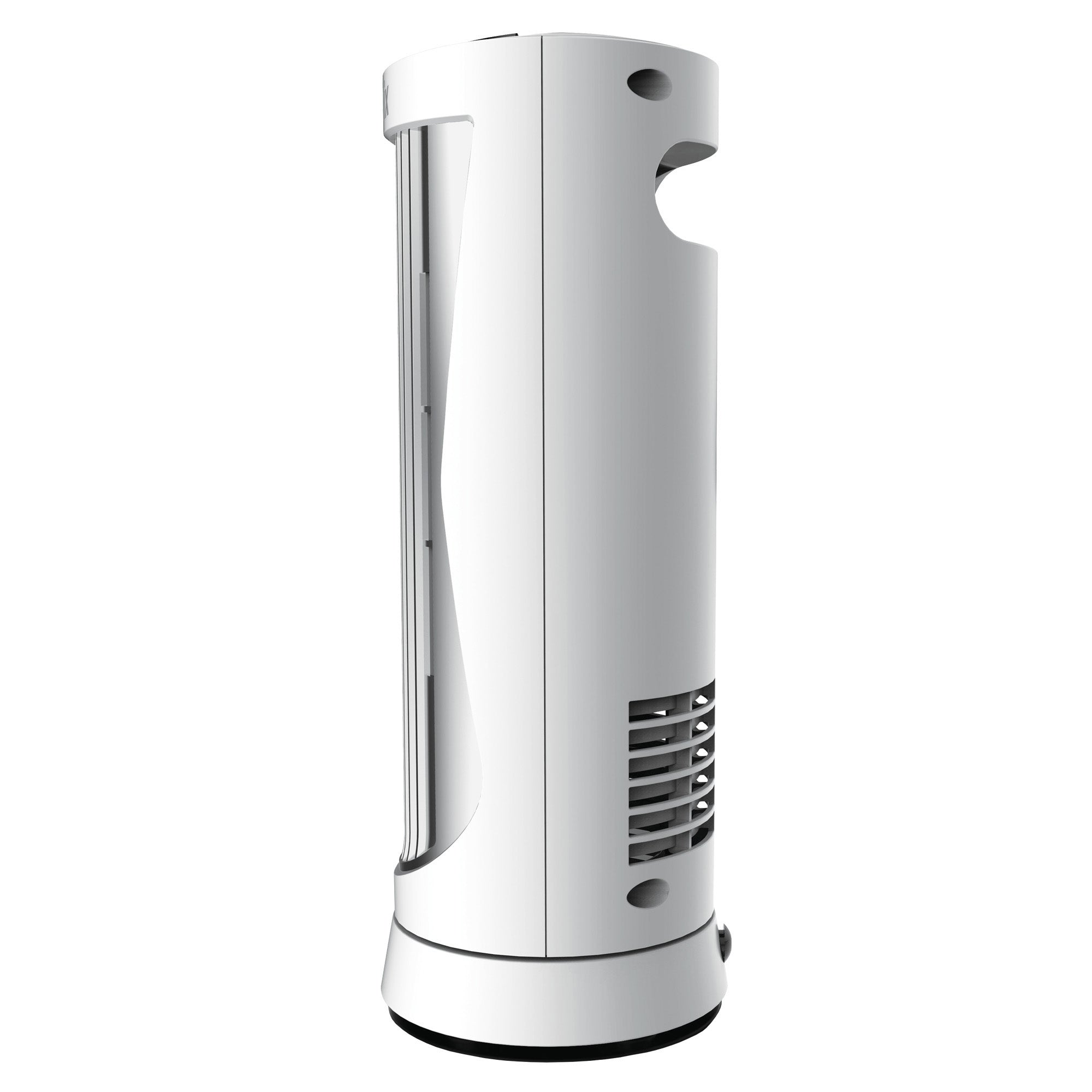 Digital Mini Tower Fan, Oscillating, 12 Inch, White